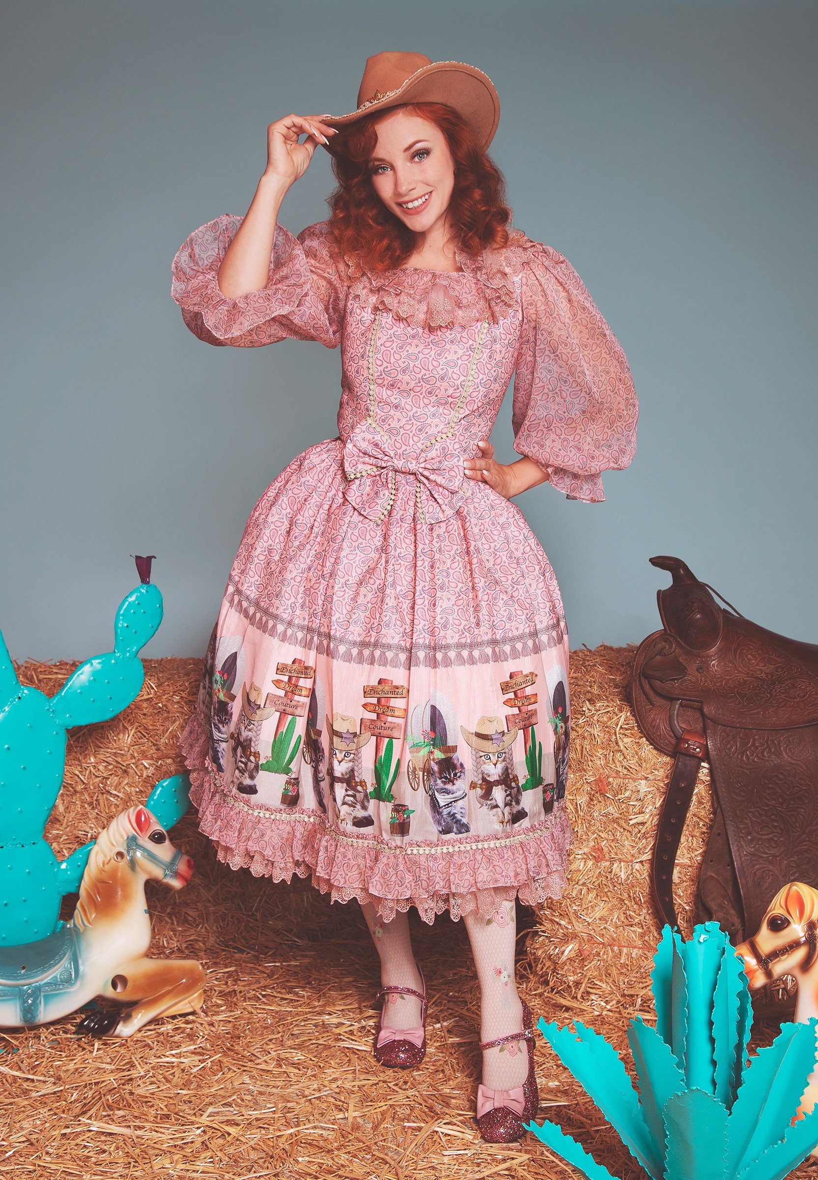 Lolita Wildwest Cat Princess OP - Etsy