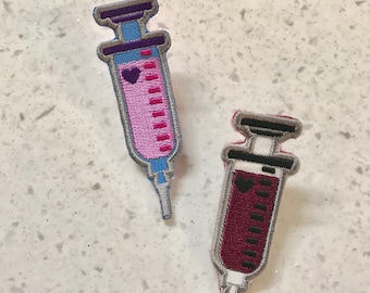 Kawaii menhera syringe hair clip