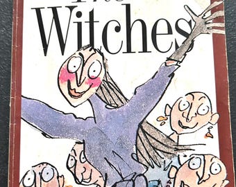 The Witches by Roald Dahl – Illustrated by Quentin Blake – Scholastic Edition (1996/1997)