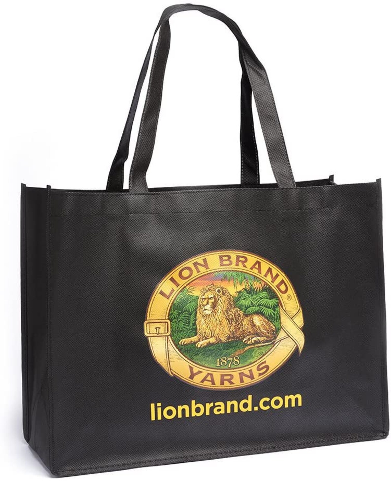 Lion Brand Yarn Bag 100521 Tote Bag Reusable Shopping Bag Etsy
