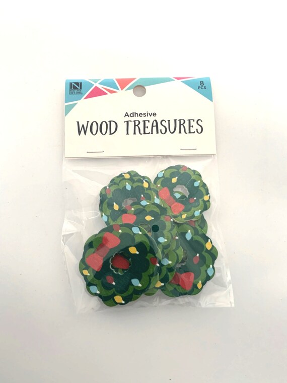 Download Adhesive Christmas Wreaths Wood Treasures By Nicole Crafts 8 Etsy PSD Mockup Templates