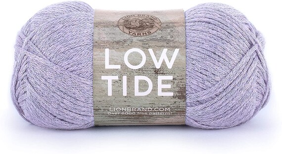 Lion Brand Yarn Low Tide Knitting Destash Crochet Supplies Discounted Color Destash Sunset 211-403 3.5oz