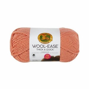 Wool-Ease® Thick & Quick® Bonus Bundle® Yarn Clay 641-102, Crochet Supplies, Knitting Supplies, Destash