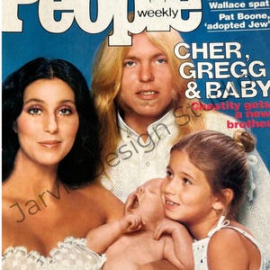 People Weekly Magazine – September 27, 1976 – Cher, Gregg Allman & Baby Elijah Blue – Vintage Original