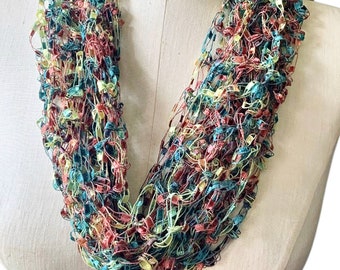 Infinity Scarf, Necklace Scarf, Camouflage Scarf Light Weight Scarf, Camo Scarf BOGO Buy One Scarf Get Second One for 50% off.