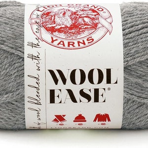 1 Sprightly Yarn Acrylic Super Bulky Medium Grey Crochet Knit