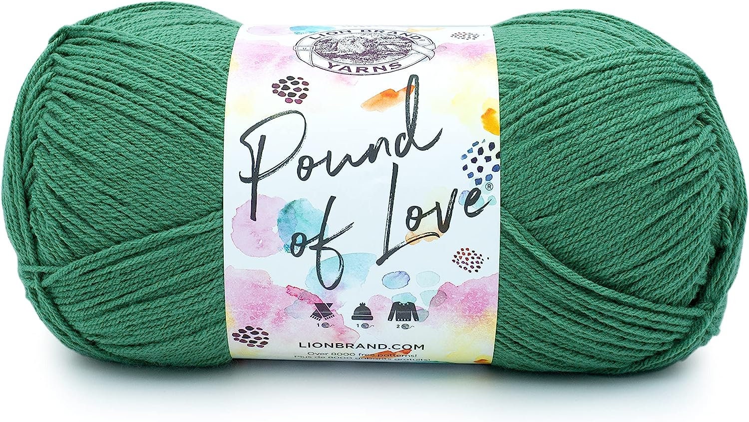 Lion Brand Pound Of Love Yarn Review - Crochet Hat Pattern Review