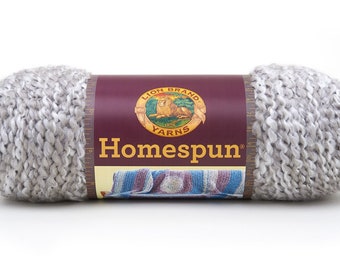 1 Skein of Homespun Lion Brand Yarn Clouds 790-600  Destash, Knitting Supplies, Crochet Supplies