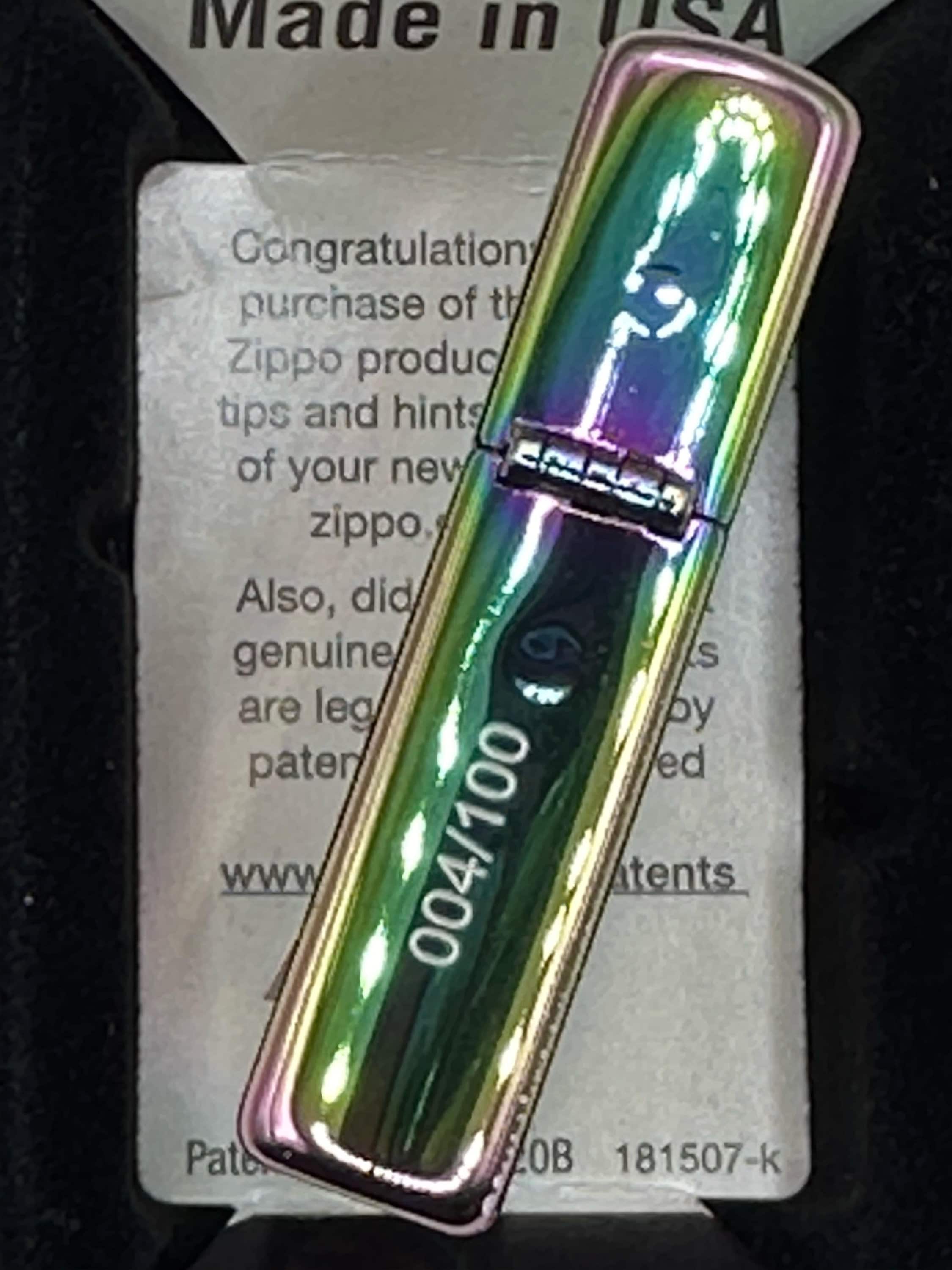 Zippo Lighter Crystal Ball Spectrum Limited Edition 100 Pieces - Etsy