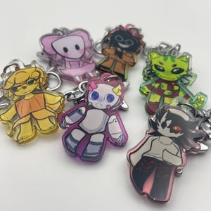 RESTOCKED 1.5in Regretevator Roblox Acrylic Charms