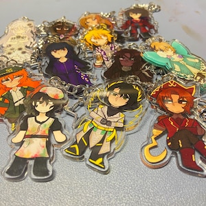 DISCOUNTED Limbus Company 2.5in ID/EGO Keychains