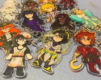DISCOUNTED Limbus Company 2.5in ID/EGO Keychains