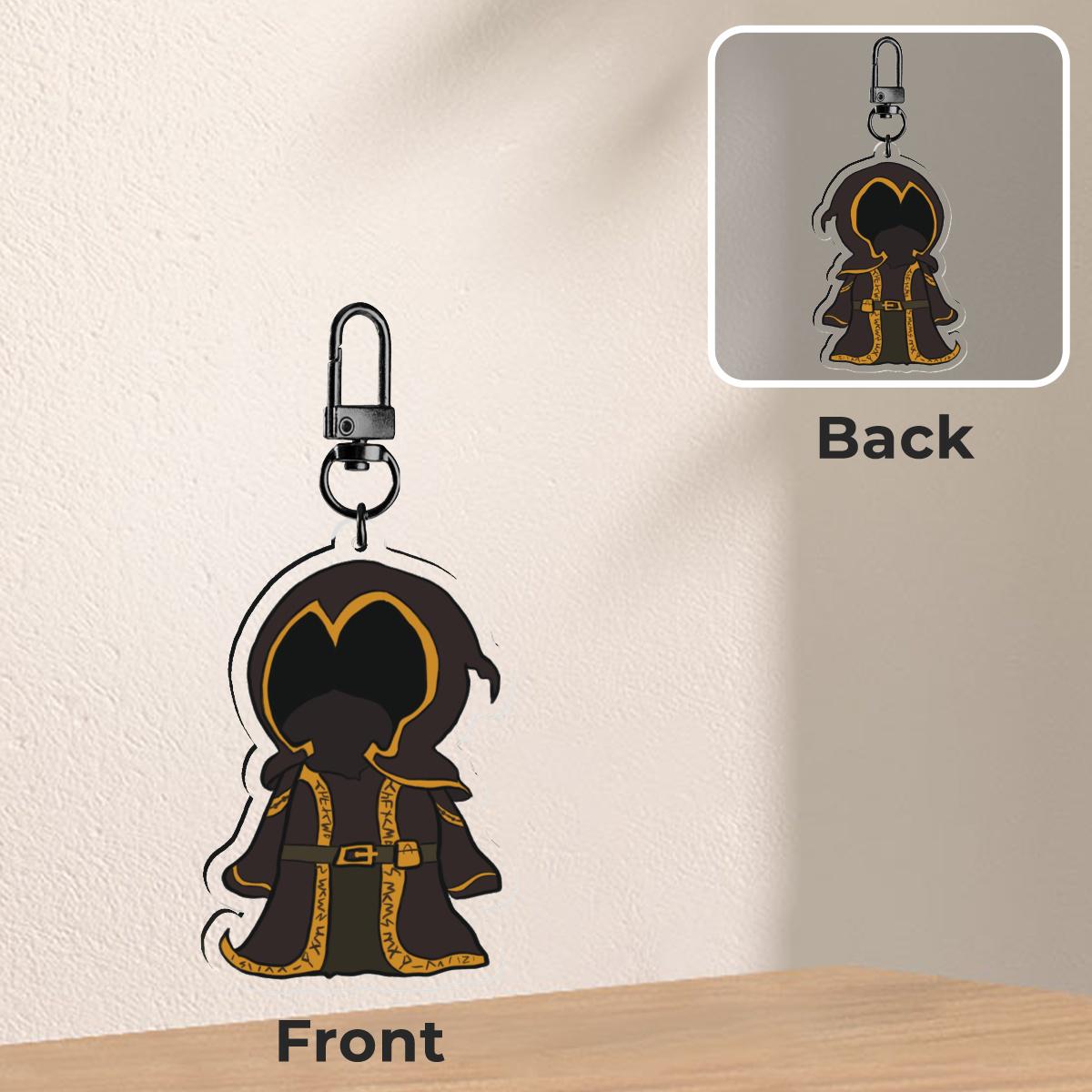 NEIGHBORHOOD×WARLOCK キーホルダー LUMINOUS VARSITY RUBBER KEY CHAIN | ZETA DIVISION STORE