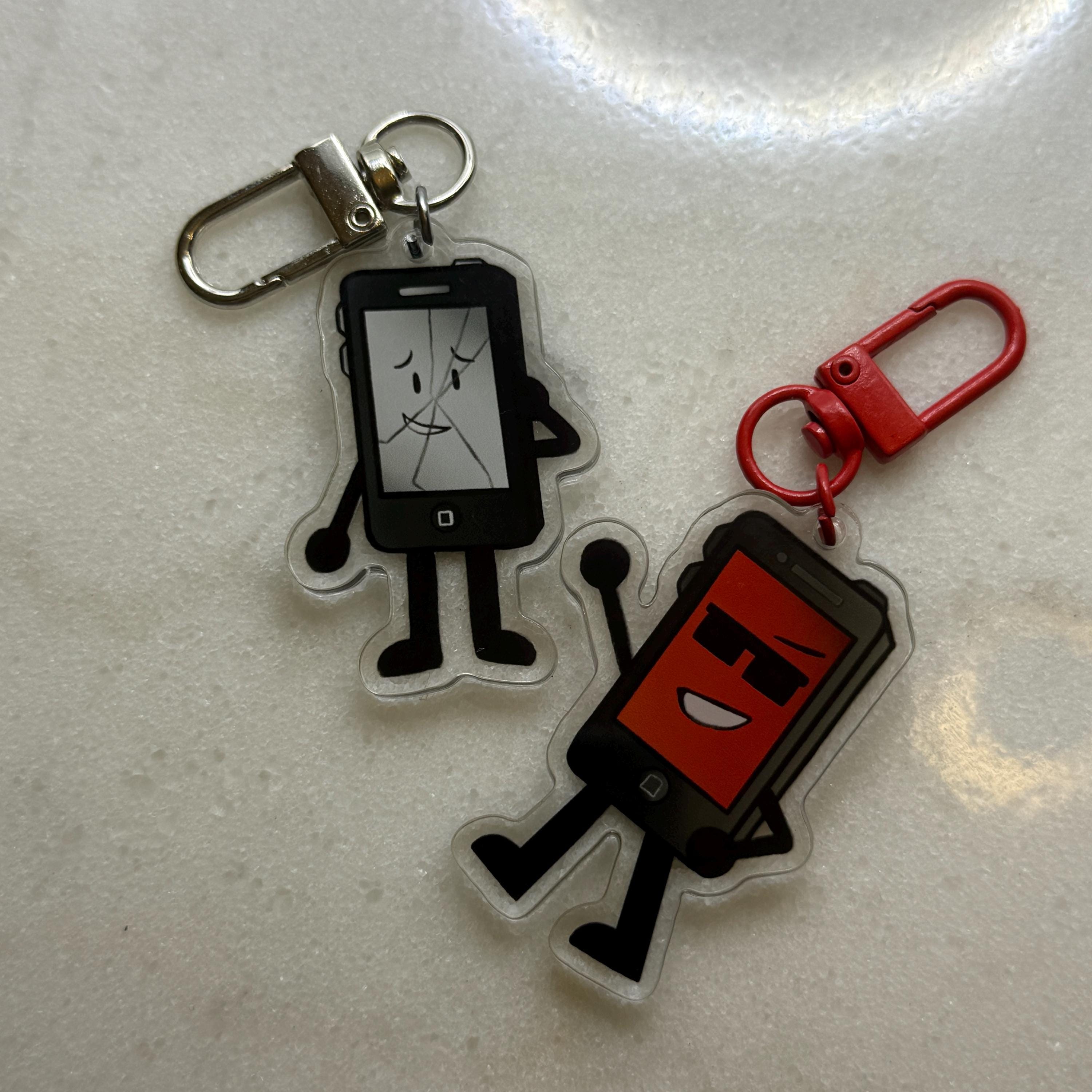 Inanimate Keychains Inanimate Insanity 2in Mephone4s & Mephone3gs Keychains / Object Show ...