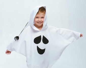 Disfraz de fantasma de Halloween para niños, disfraz de Halloween para niños, disfraz de fantasma para niño