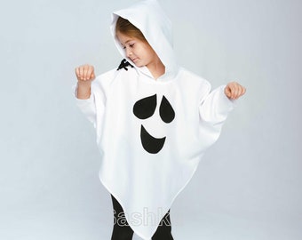 Strój ducha na Halloween dla dzieci, kostium na Halloween dla dziecka, kostium ducha dla dziewczynki