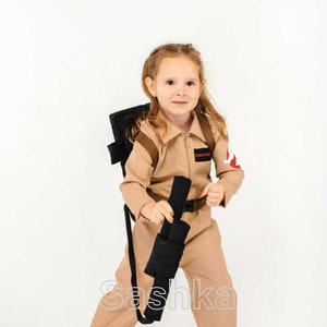 Kids Ghostbuster costume for a girl, Kids Ghostbuster Cosplay Halloween Costume, Ghostbusters Childs Costume