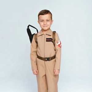 Kids Ghostbuster costume for a boy, Kids Ghostbuster Cosplay Halloween Costume, Ghostbusters Childs Costume