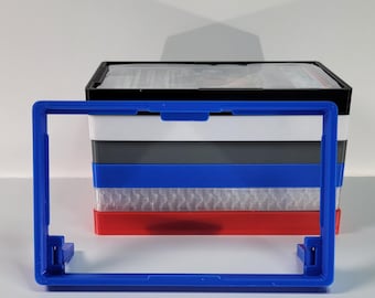 2 Pack Trading Card Display Horizontal Stand:  PSA, BGS, CGC & One Touch Cases