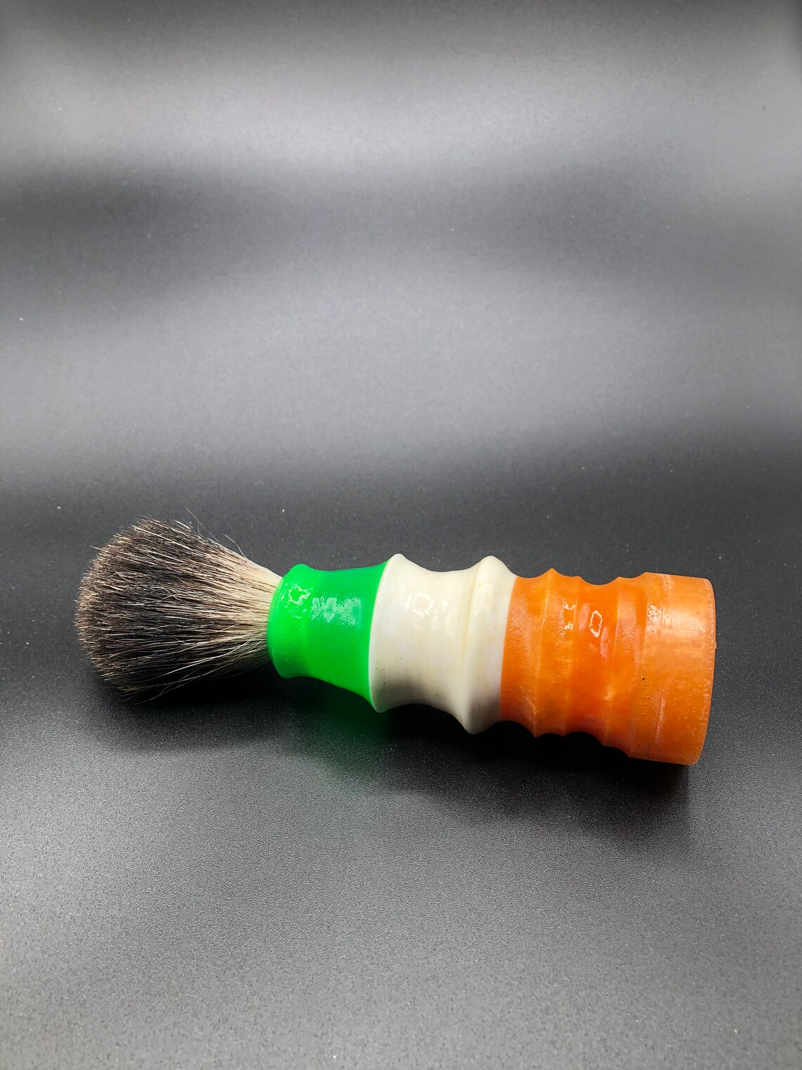 Custom Shaving Brush in the Colors of Ireland Etsy