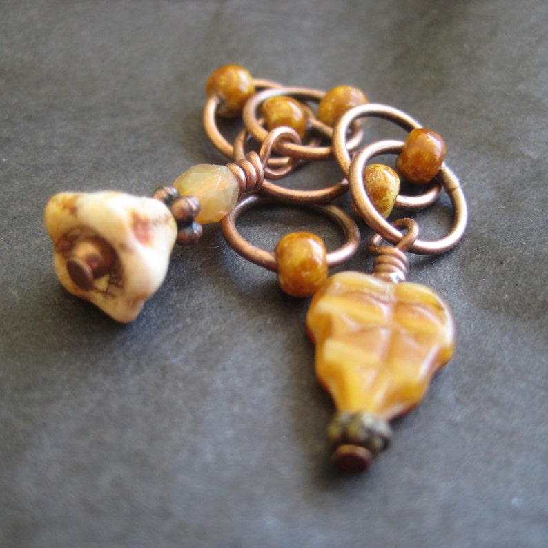 Memento set of six Stitch Markers