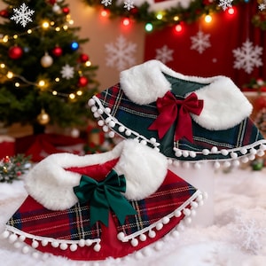 white christmas dresses Candy Cane Cutie Dog Dress