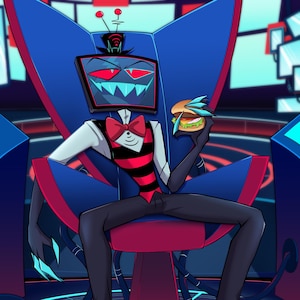 Vox Burger Time Print