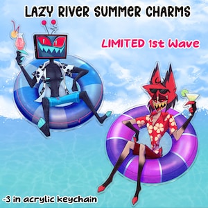 Hazbin Hotel Lazy River Charms