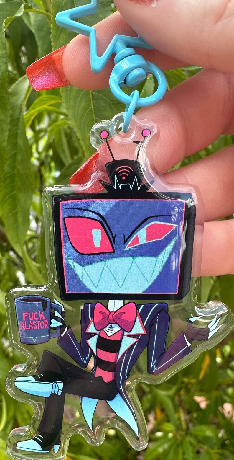 Iconic Keychains Hazbin Hotel Iconic Mug Keychains - Etsy