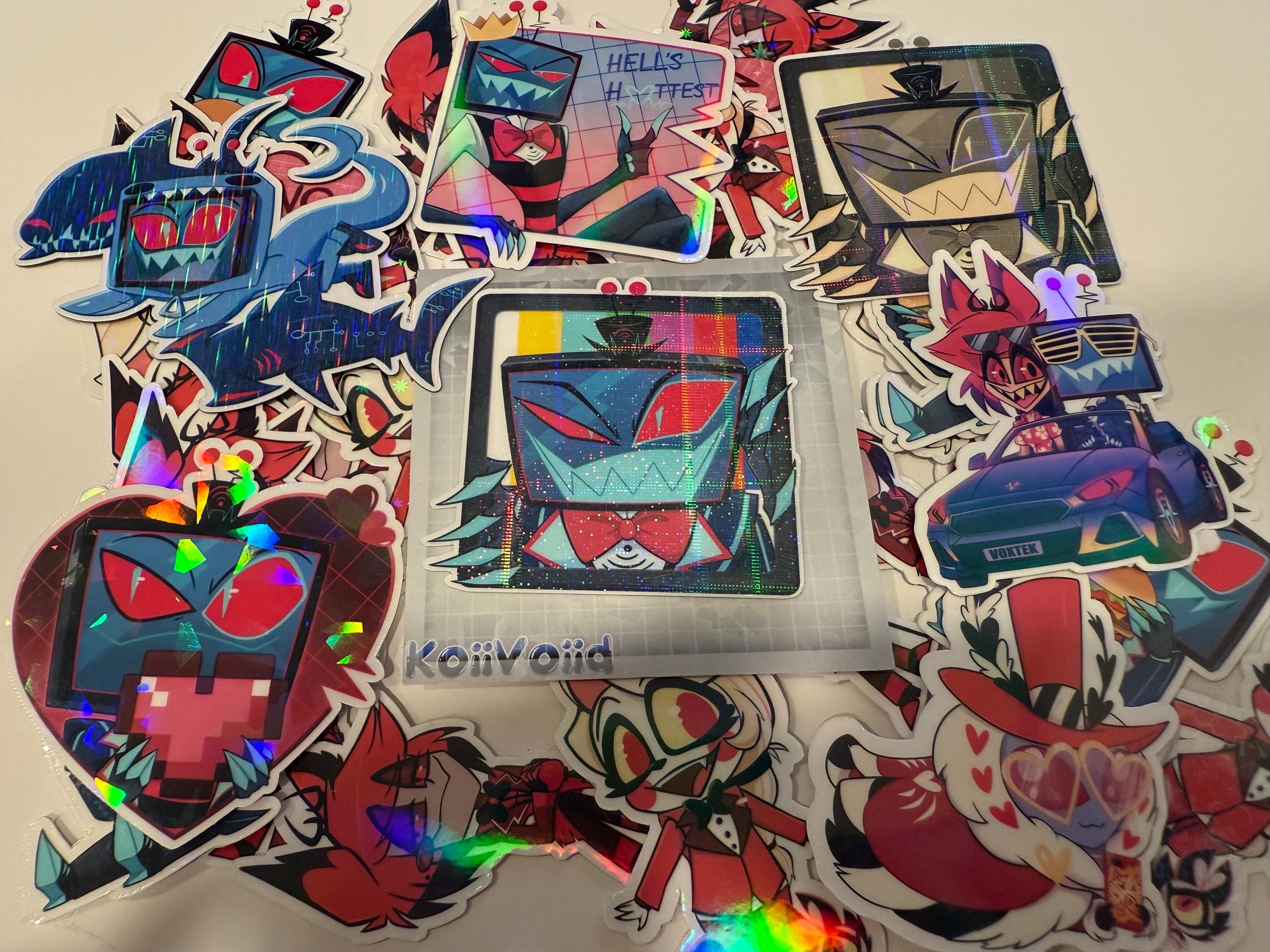 Hazbin hotel stickers - Etsy 日本