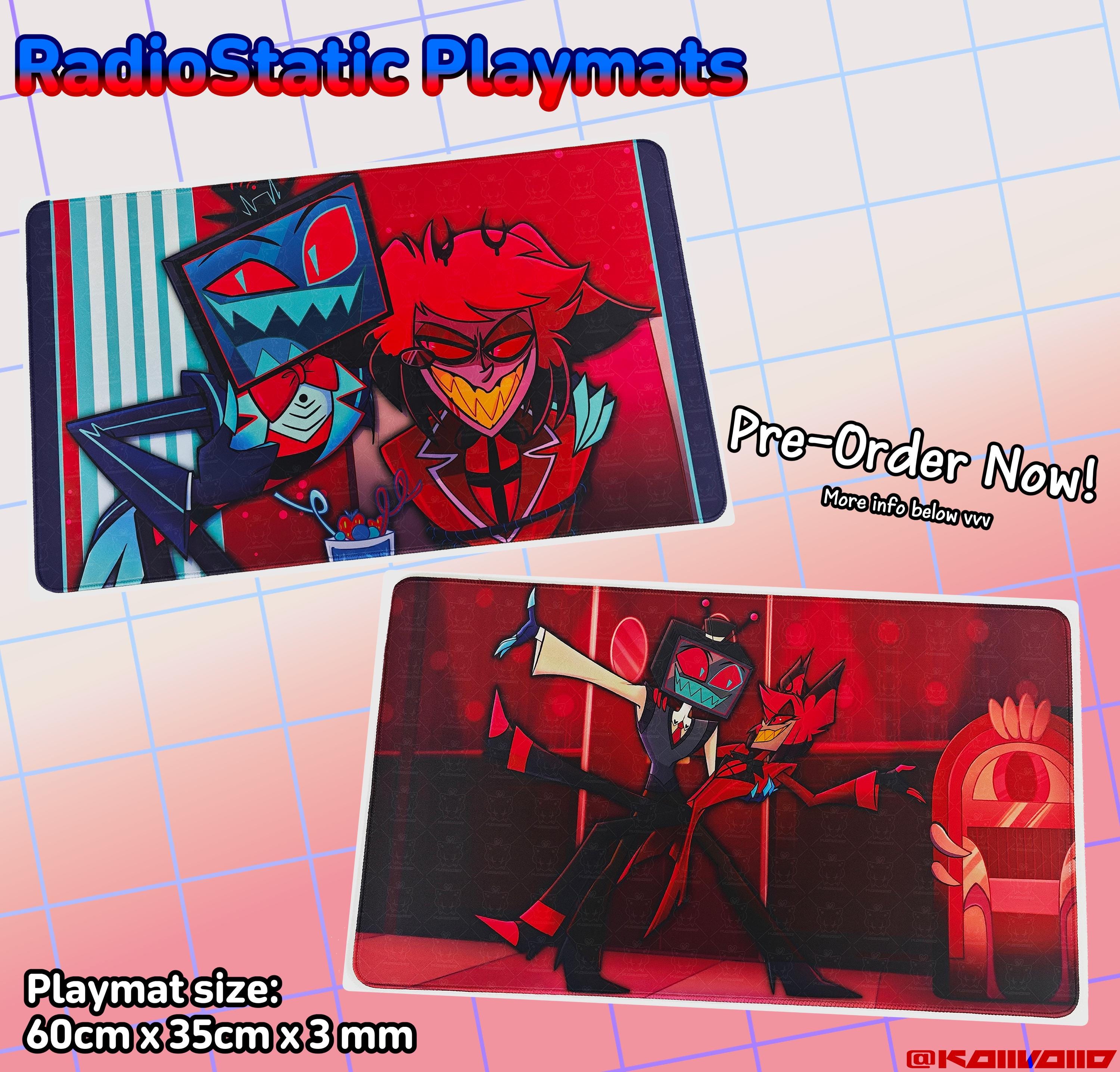 Alastor Hazbin Hotel Playmat - Etsy