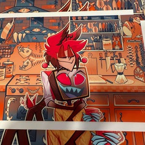 Radiostatic Kitchen Cuddles Print