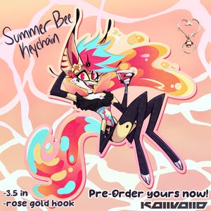 Beelzebub Summer Keychain