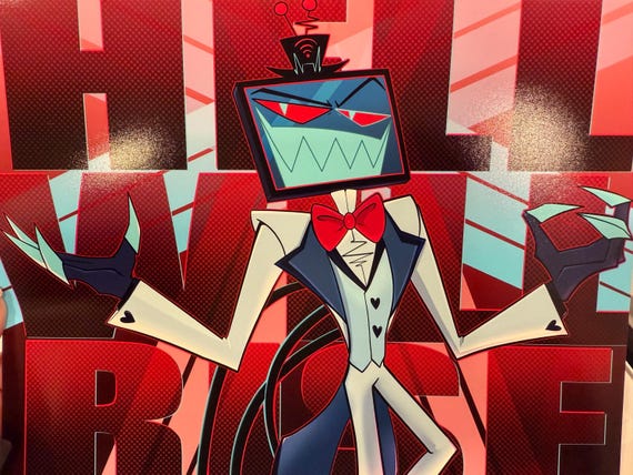 Hazbin Hell Will Rise Print - Etsy