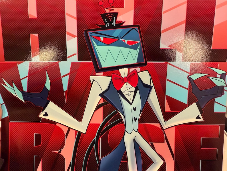 Hazbin Hell Will Rise Print - Etsy