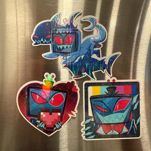 Hazbin Flat Fridge Magnets (Opps All Vox for now)