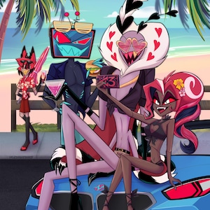 Hazbin Heißester Sommer Druck