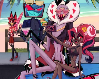 Hazbin Hotel Art Prints [17