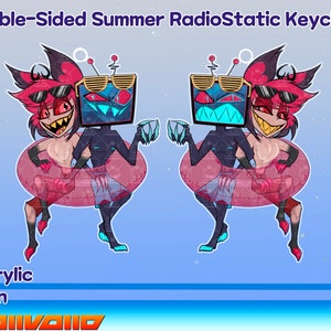 RadioStatic Summer Keychain