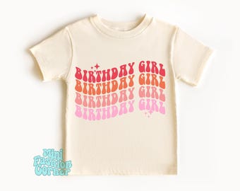 Birthday Girl Toddler Shirt Toddler Birthday Shirt Kids Birthday Party Gift Cute Girls Youth Toddler Shirt Birthday Girl Bodysuit Gift
