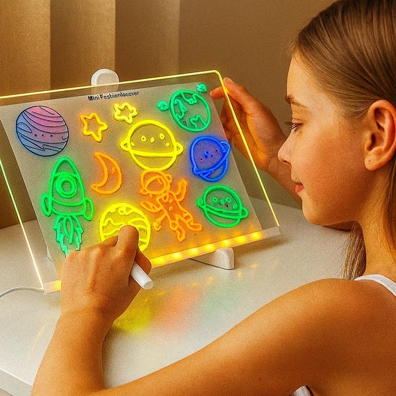 Glow Up Drawing Pad