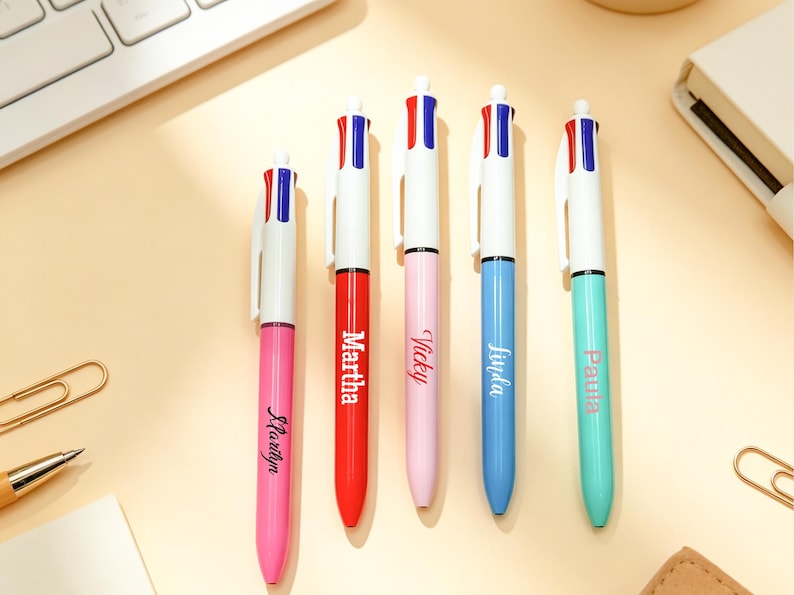 Personalized Coworker Gift Ballpoint Pen, Custom Student Name Pen, Engraved Teacher Appreciation Pen, Custom Wood Pen For Colleague image 1