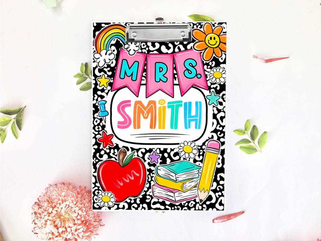 Personalized Name Teacher Back to School Gift, Custom Pencil Teacher ...