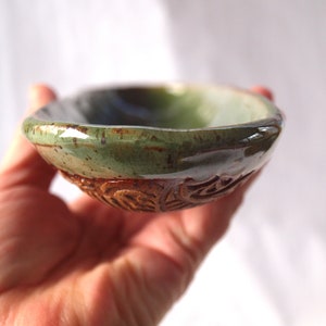 Pottery serving dish, Handmade ceramic serving tray for a sleeve of crackers