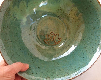 Pottery Bowl, Handmade Ceramic Serving Bowl, Large Serving Bowl, Salad Bowl