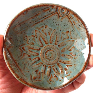 Poggia cucchiaio, poggia cucchiaio in ceramica fatta a mano