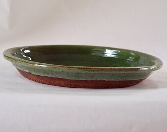 Handmade Pottery Serving Platter, works wonderfully as a charcuterie tray or baking dish
