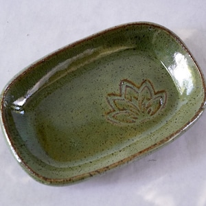Small ceramic tray, handmade pottery dish