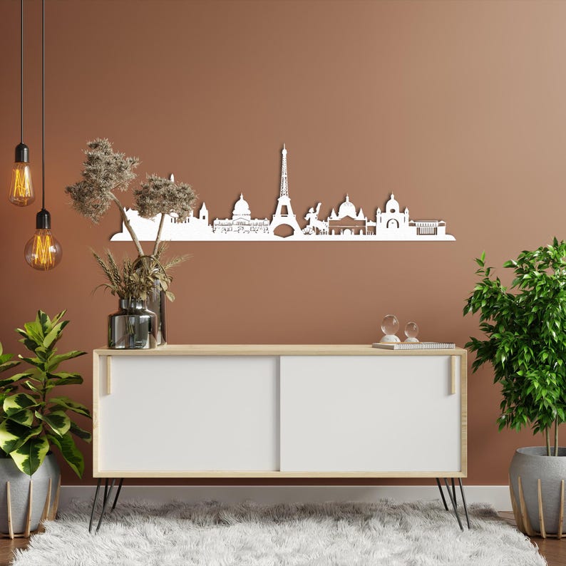 paris silhouette,
metal wall decor,
city silhouette,
wall sign,
eiffel tower,
home office art,
home and living,
birthday gift,
gift for voyager,
christmas gift,
bedroom wall sign,
aesthetic design,
city skylines,