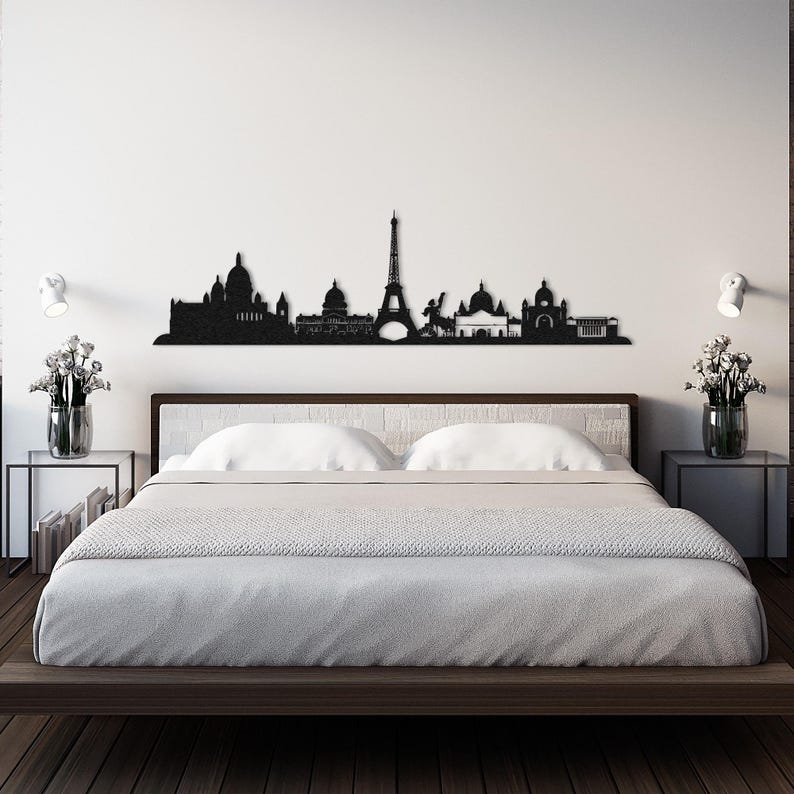 paris silhouette,
metal wall decor,
city silhouette,
wall sign,
eiffel tower,
home office art,
home and living,
birthday gift,
gift for voyager,
christmas gift,
bedroom wall sign,
aesthetic design,
city skylines,